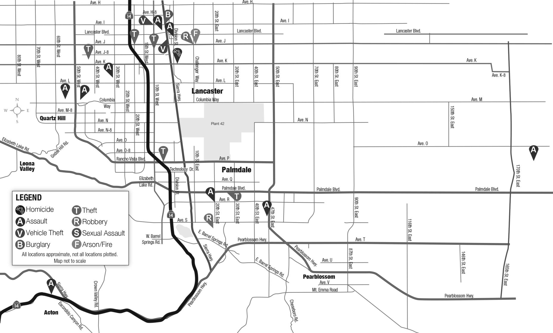 Antelope Valley Crime Blotter, July 24, 2020